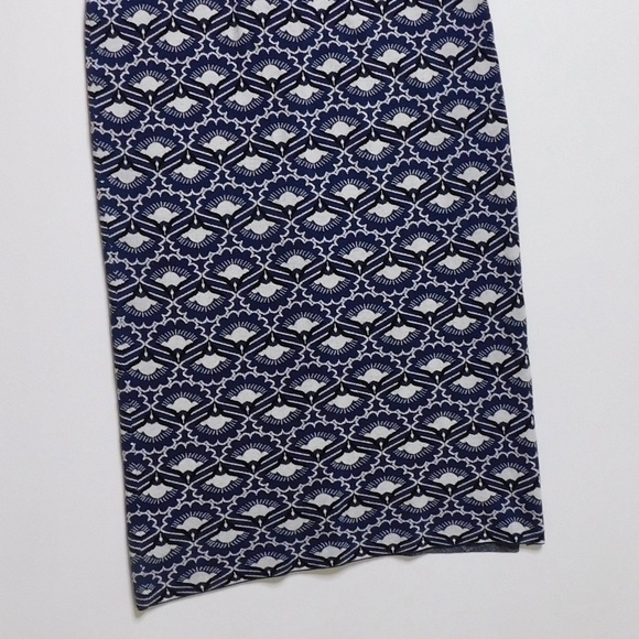 MAX MARA Weekend Magma Knit Pencil Skirt MaxMara Blue Print Knitwear Small - Picture 6 of 16